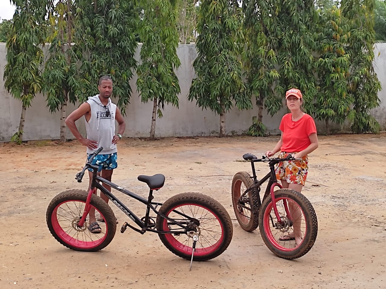 Balade à vélo autour de l'hôtel